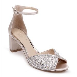 Jewel Badgley Mischka Sycamore Ebellished Heels